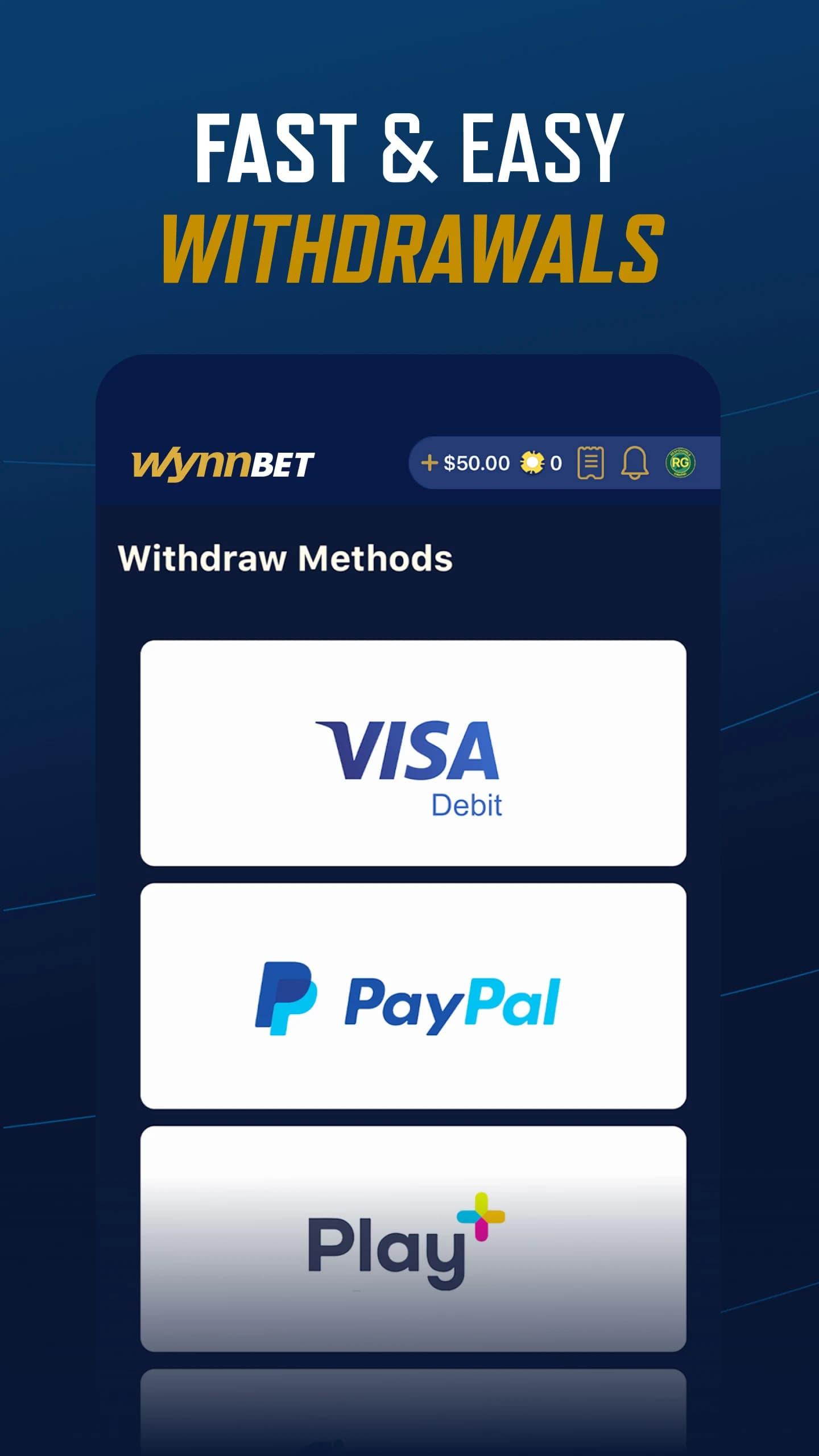 WynnBET WV Payment