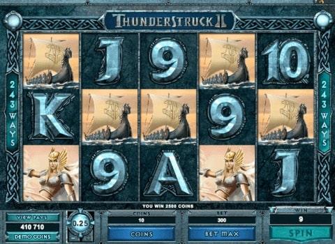 Screenshot of Jackpot City Casino Jackpot thunderstruck II Thumbnail