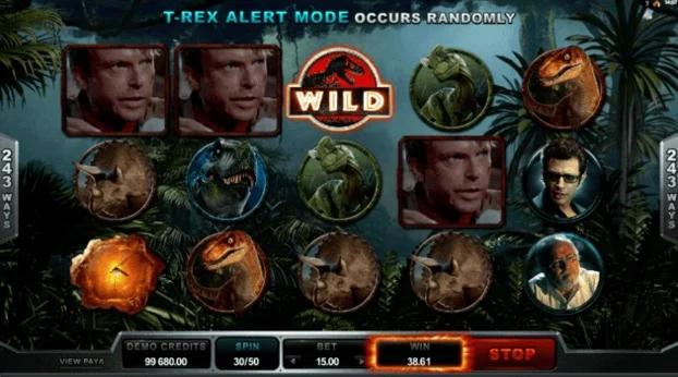 Royal jurassic park Screenshot - Royal Vegas Casino Thumbnail